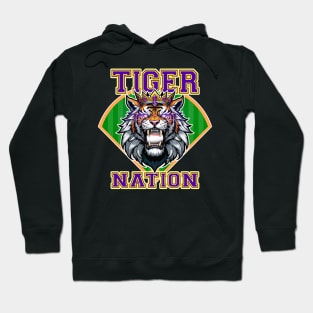 Tiger Nation Baseball 1 Hoodie